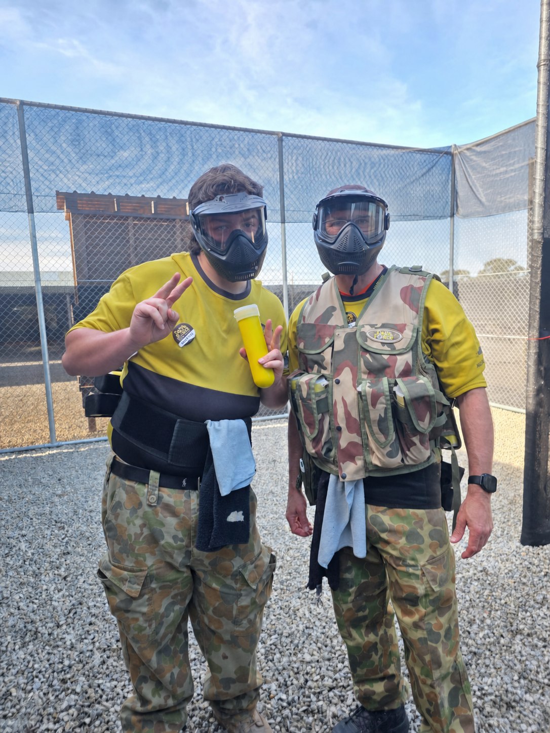 Two equipped Delta Force marshals ready for a session