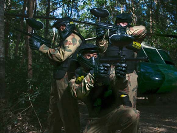 Delta Force Paintballing